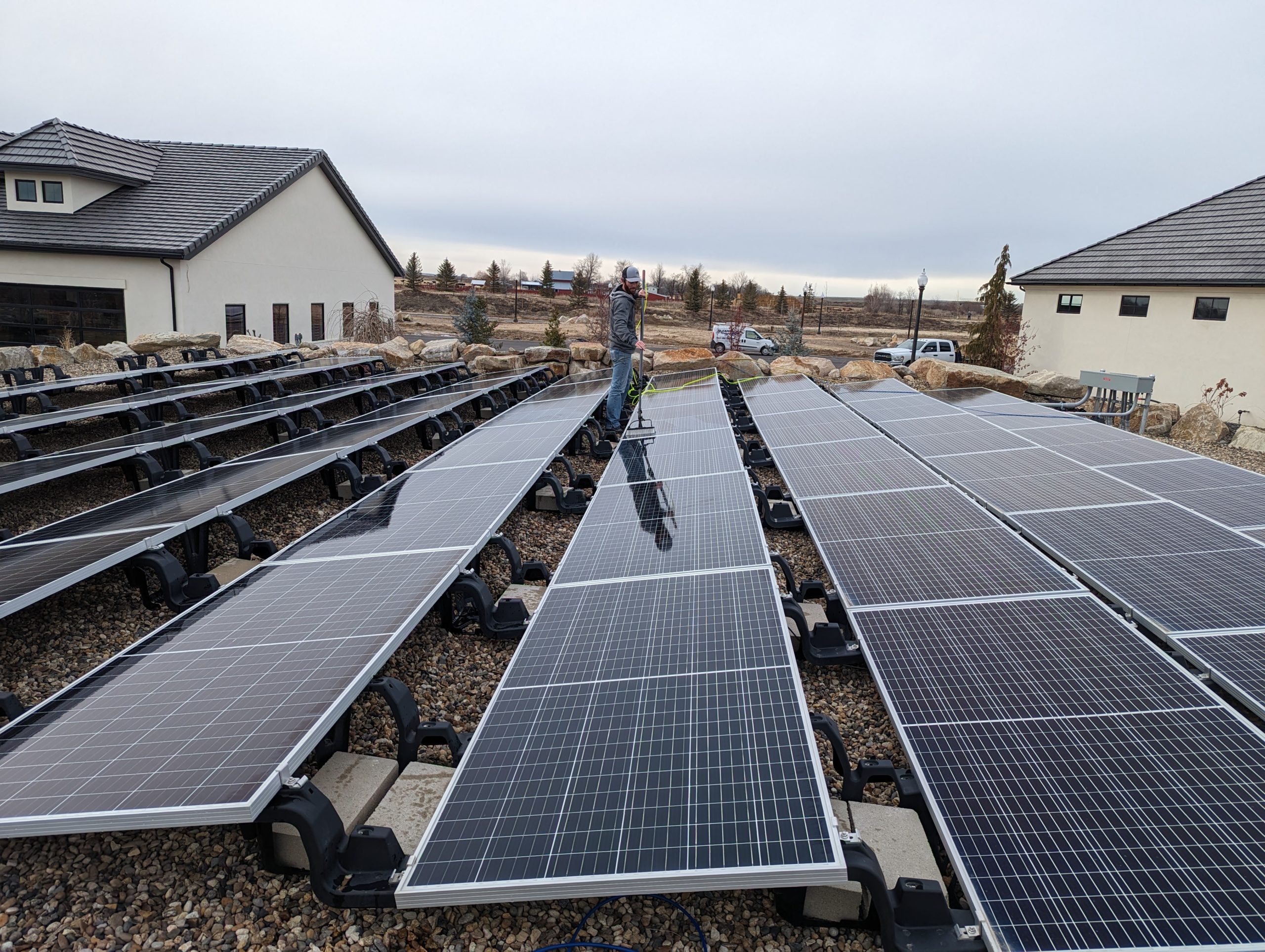 Professional Solar Panel Cleaning