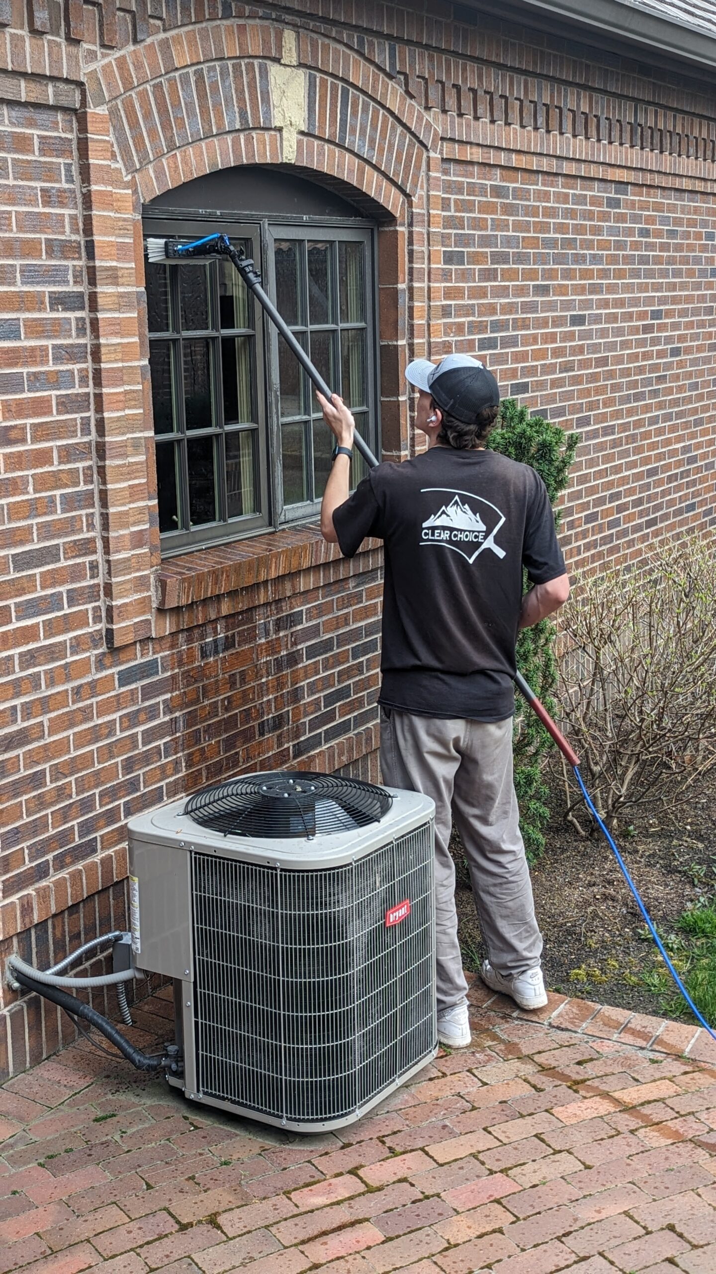 Water-Fed Pole Window Cleaning